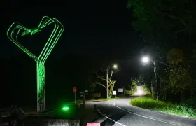 Iluminación en el corredor rural Baranoa - Usiacurí.
