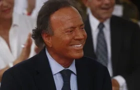 El cantante Julio Iglesias.