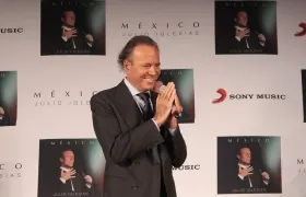 El cantante español Julio Iglesias.