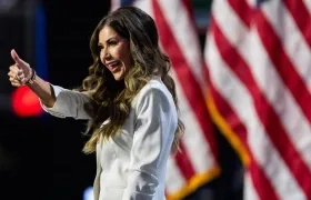 Kristi Noem, secretaria del DHS.