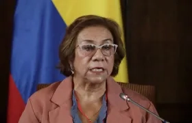 La canciller Rosa Villavicencio.