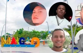 Las cinco personas asesinadas en Maicao. 