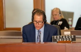 El embajador estadounidense Leandro Rizzuto.