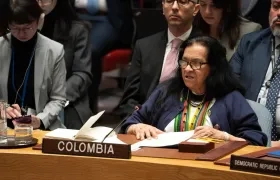 Leonor Zalabata, representante permanente de Colombia en las Naciones Unidas.