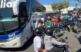 El accidente ocurrió en la prolongación de Murillo, a la altura de la bomba La Estrella. 