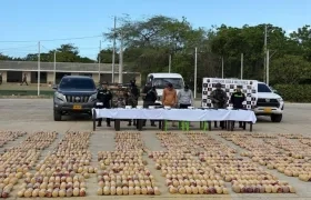 Incautación de marihuana. 