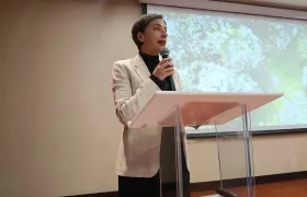 Martha Carvajalino, ministra de Agricultura.