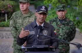 El ministro de Defensa de Colombia, Pedro Sánchez Suárez.