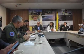 Reunión en el Ministerio de Transporte.