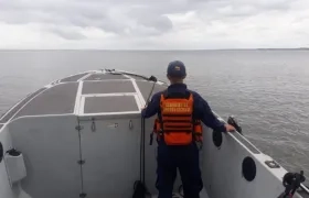La Armada Nacional realizando patrullaje en el Pacífico, en Tumaco. 