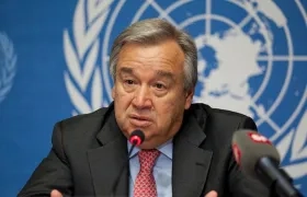 El secretario general de la ONU, António Guterres. 