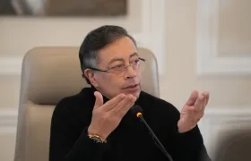  El Presidente colombiano, Gustavo Petro.