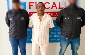  John Jairo Leguia González capturado por el CTI de la Fiscalía. 