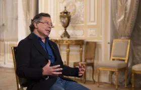 El Presidente Gustavo Petro.