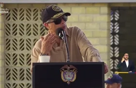 El Presidente Gustavo Petro.