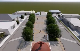 Render de Plaza de Juan de Acosta.