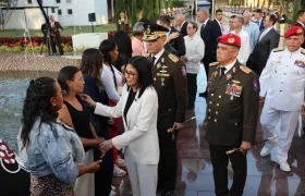 La presidenta encargada de Venezuela, Delcy Rodríguez.