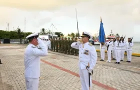 Ceremonia militar de relevo del Comando Específico de San Andrés y Providencia.