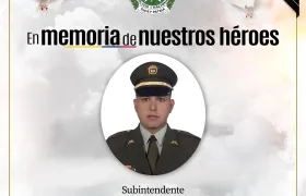 Subintendente Jeferson Orlando Fernández Orduz.