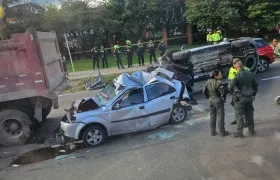 Trágico accidente.