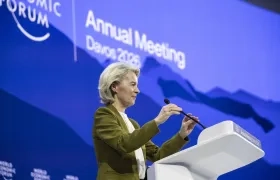 La presidenta de la Comisión Europea, Ursula von der Leyen.