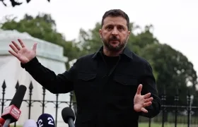 Volodímir Zelenski, Presidente de Ucrania.