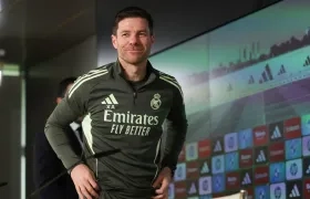 Xabi Alonso, entrenador del Real Madrid. 