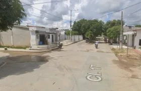 Sector donde ocurrieron los hechos. 