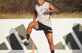 Cristian Barrios llegó al Junior procedente del América de Cali.