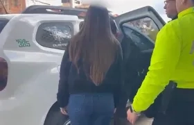 Policía Nacional durante las capturas. 