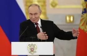 Vladímir Putin, Presidente de Rusia.