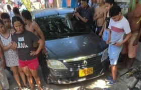 Lugar en donde ocurrió el doble homicidio en Puerto Colombia.