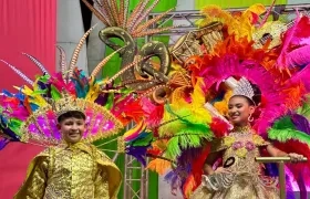 Reyes Infantiles del Carnaval de Santo Tomás.