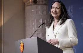 La líder opositora María Corina Machado.