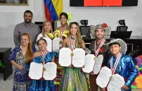 Reyes del Carnaval de la 44 y del Atlántico. 