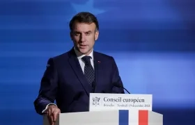 Emmanuel Macron, Presidente de Francia.