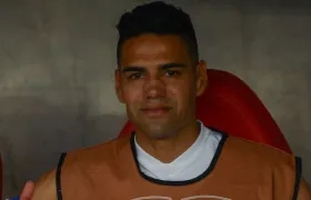 Radamel Falcao, delantero de Millonarios.