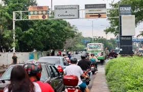 ​Frontera colombiana e​n Norte de Santander.