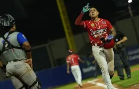 Gio Urshela bateó un jonrón solitario en el tercer inning para Tigres. 