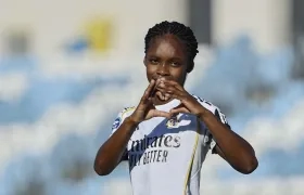 La colombiana Linda Caicedo, delantera del Real Madrid. 