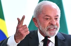 Luiz Inácio Lula da Silva, presidente de Brasil. 