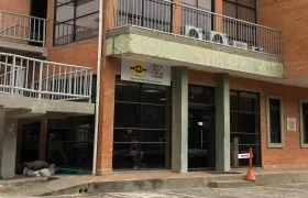 Fachada de Medicina Legal en Barranquilla.