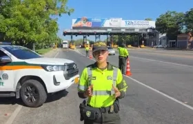  Lizbeth Herrera Vargas, jefe Seccional Tránsito y Transporte DEATA.