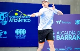 El británico Rhys Lawlor, verdugo del colombiano Alejandro Castellanos. 