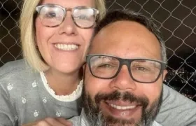 Mariana González y su esposo Rafael Tudares.