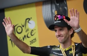 Simon Yates, ciclista británico. 