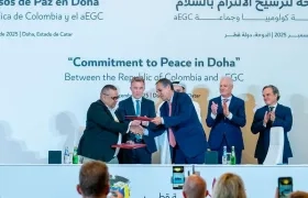 Imagen de la mesa de diálogo.