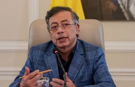 El Presidente Gustavo Petro.