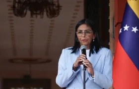 Delcy Rodríguez, Presidenta encargada de Venezuela.