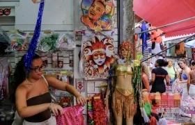 Carnaval en Río de Janeiro.